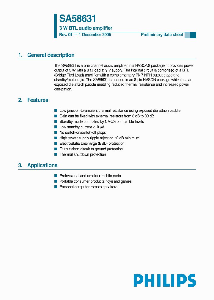 SA58631_703221.PDF Datasheet