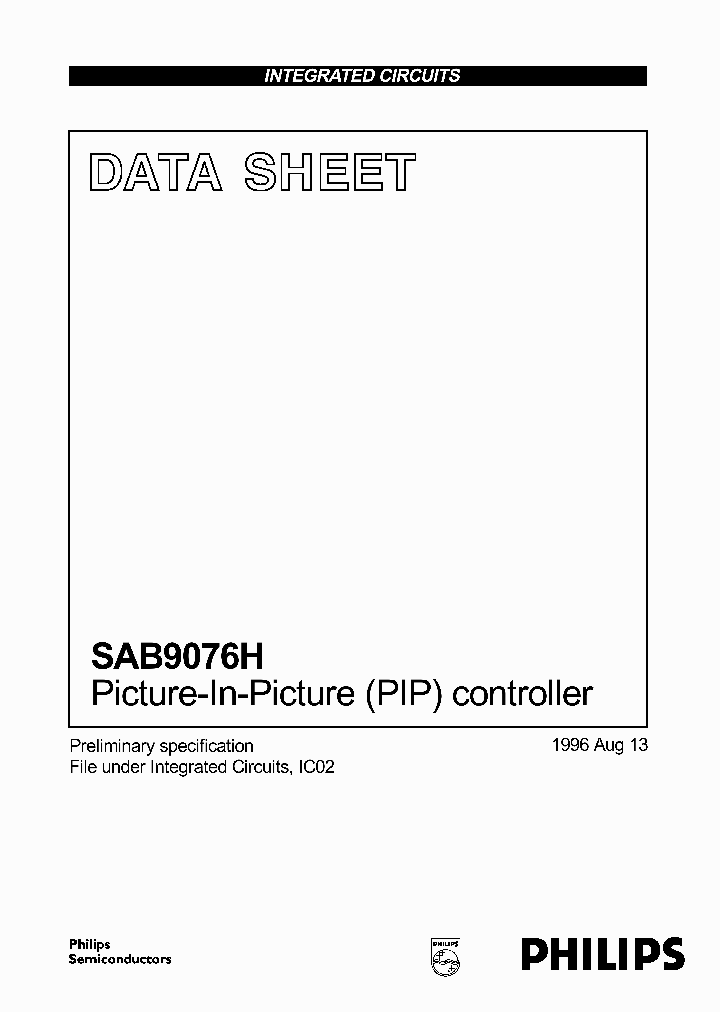 SAB9076H_173171.PDF Datasheet