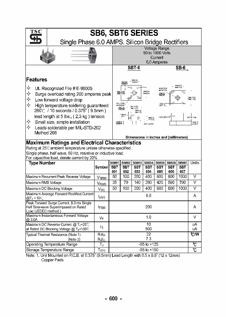 SB601_587893.PDF Datasheet
