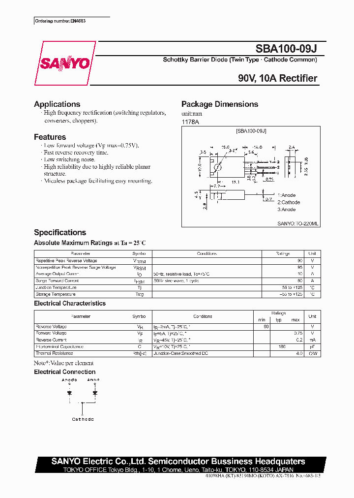 SBA100-09J_632265.PDF Datasheet