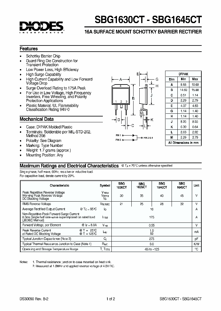 SBG1640CT_351150.PDF Datasheet