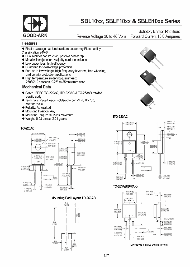 SBL10XX_626401.PDF Datasheet