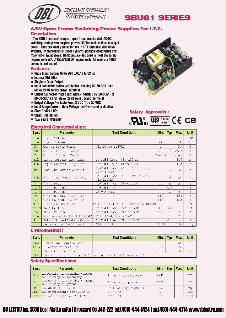 SBU61-105_669652.PDF Datasheet