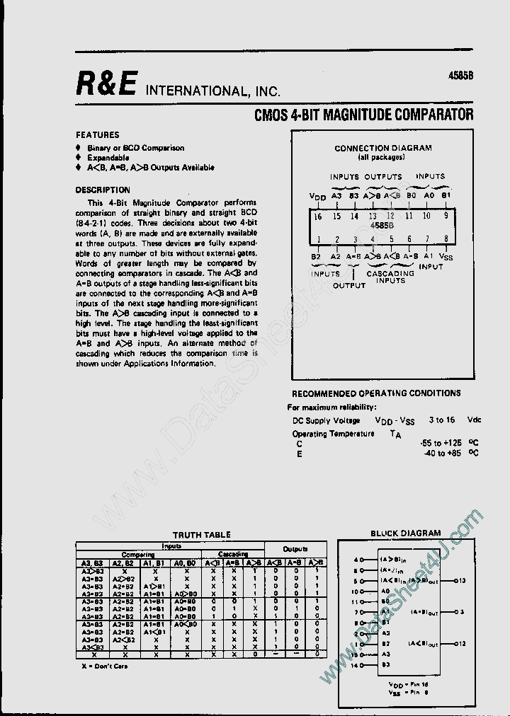 SCL4585B_734530.PDF Datasheet