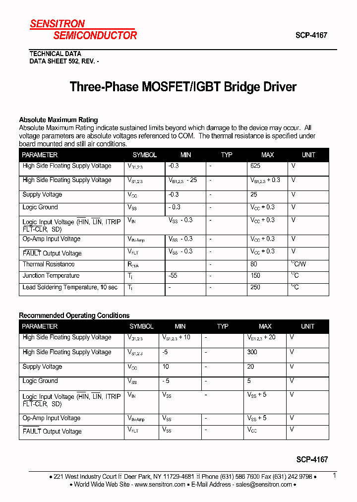 SCP-4167_630568.PDF Datasheet