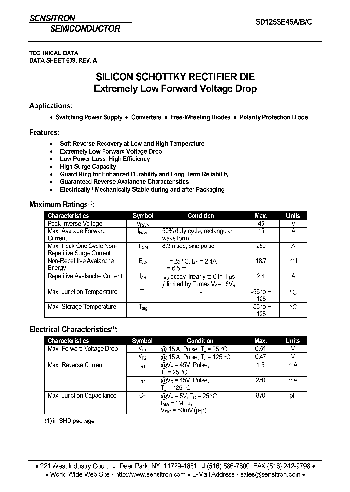 SD125SE45A_630616.PDF Datasheet
