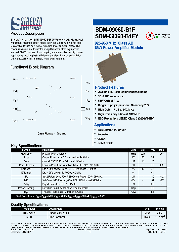 SDM-09060-B1F_737466.PDF Datasheet