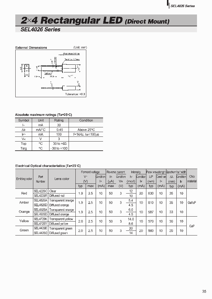 SEL4426E_775031.PDF Datasheet
