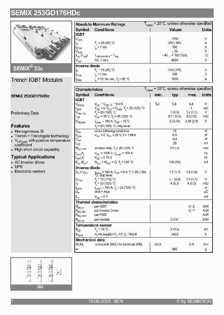 SEMIX253GD176HDC_763476.PDF Datasheet