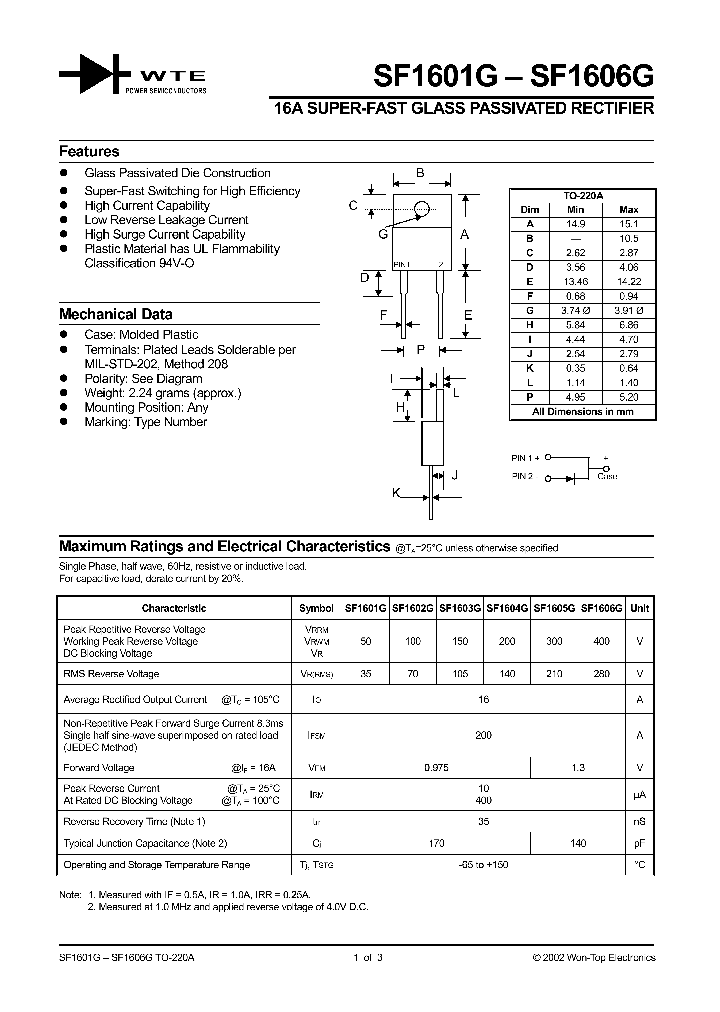 SF1604G_23477.PDF Datasheet