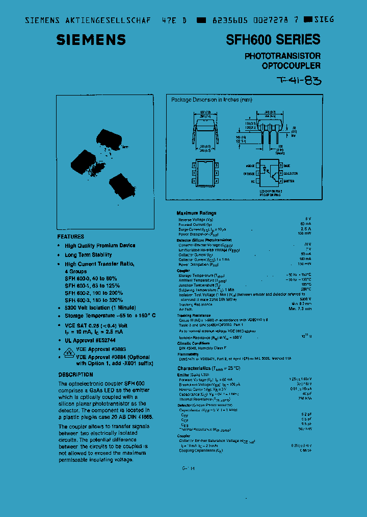 SFH600-3_142435.PDF Datasheet