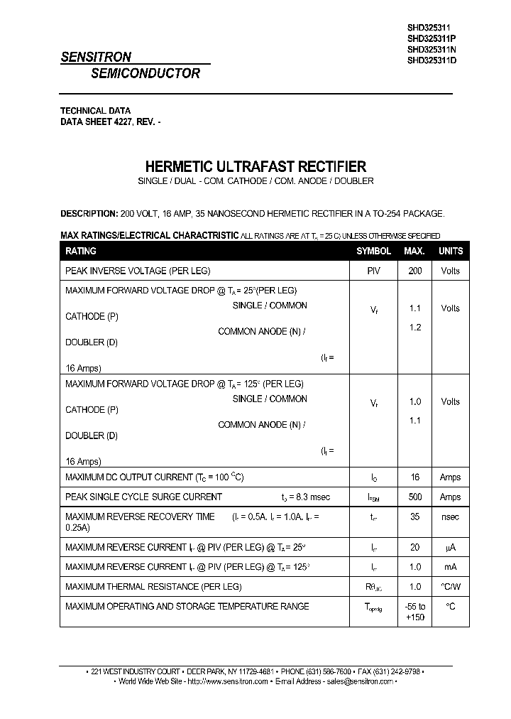 SHD325311_636940.PDF Datasheet