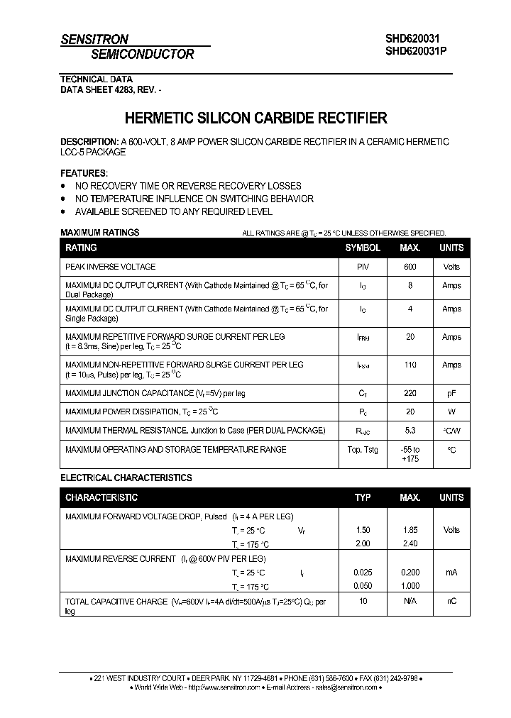 SHD620031_636994.PDF Datasheet