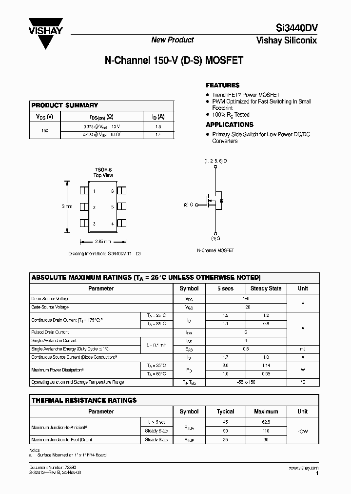 SI3440DV_560646.PDF Datasheet
