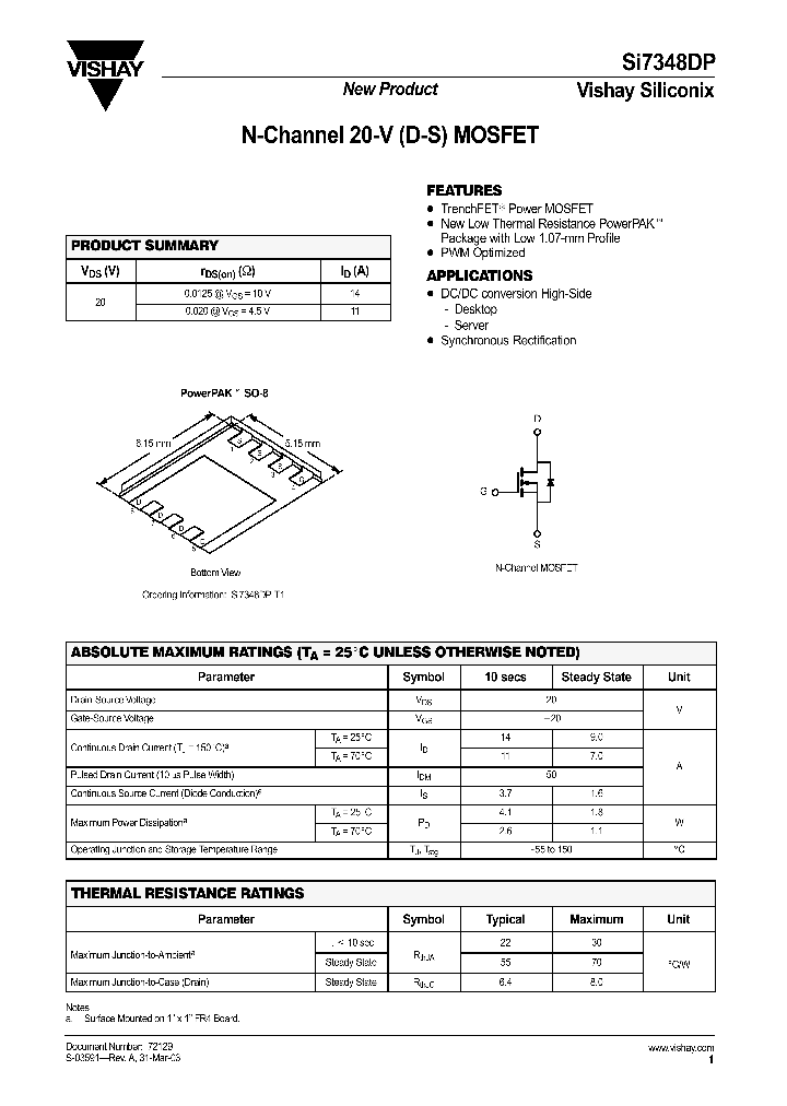 SI7348DP_636327.PDF Datasheet