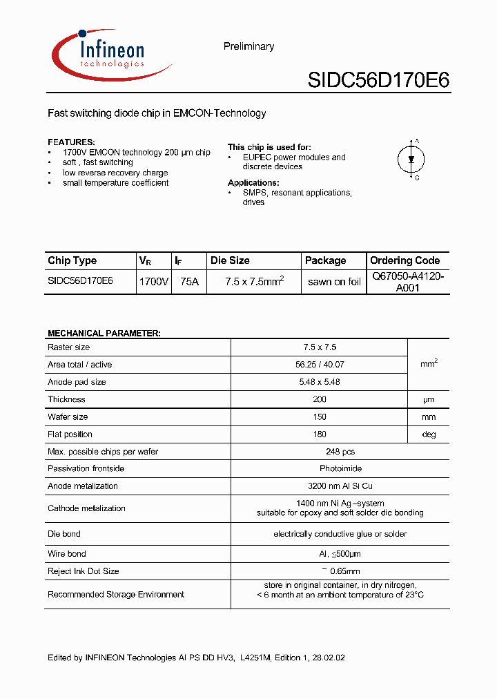 SIDC56D170E6_658756.PDF Datasheet