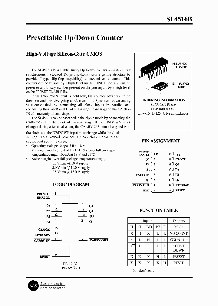 SL4516BN_611609.PDF Datasheet