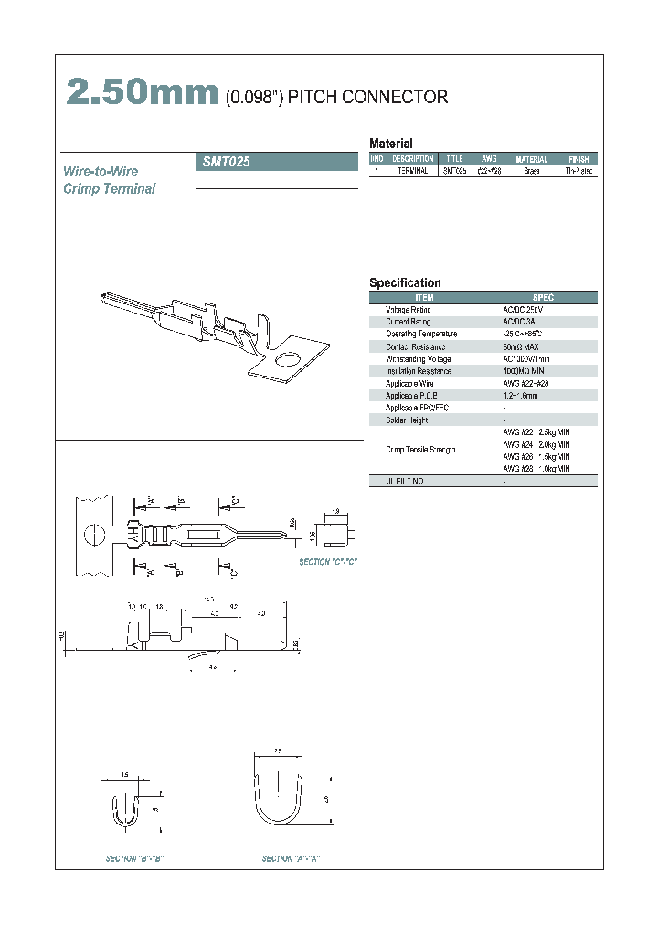 SMT025_648845.PDF Datasheet