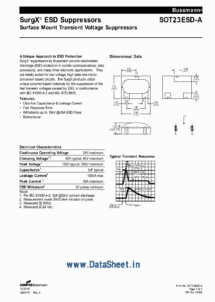 SOT23ESD-A_600397.PDF Datasheet