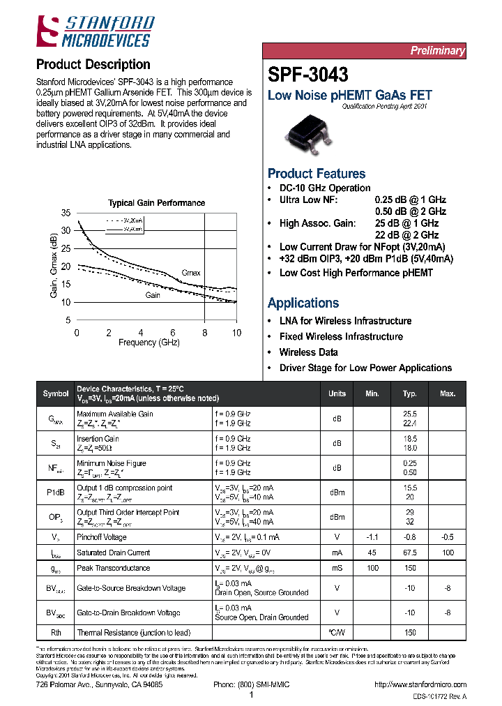 SPF-3043_680953.PDF Datasheet
