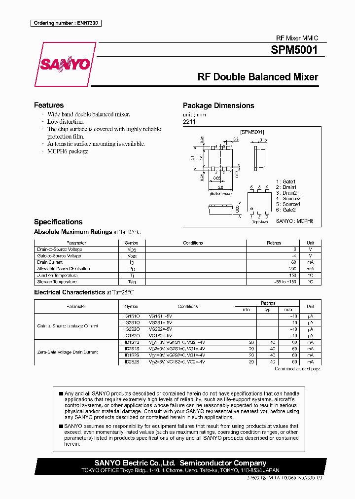 SPM5001_623429.PDF Datasheet