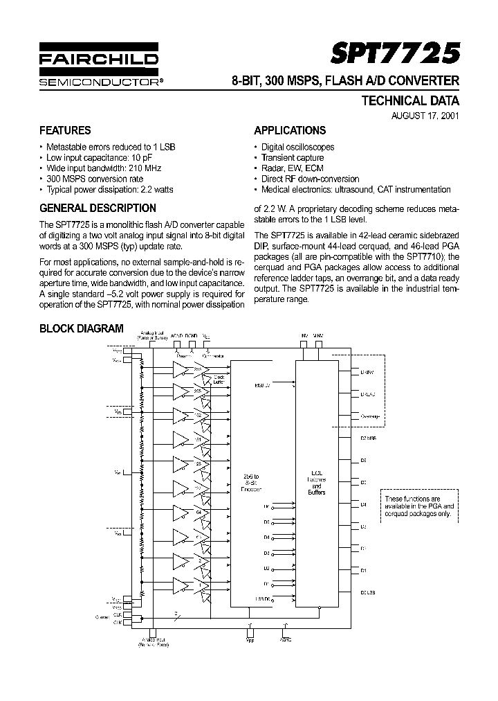 SPT7725_74619.PDF Datasheet