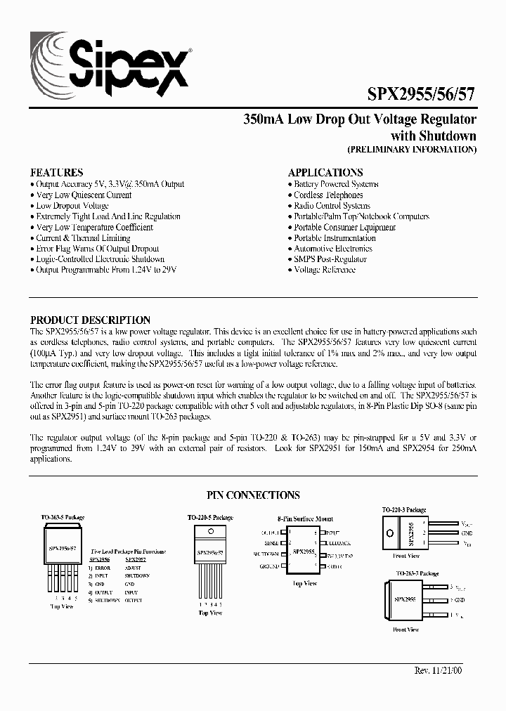 SPX2955_374625.PDF Datasheet