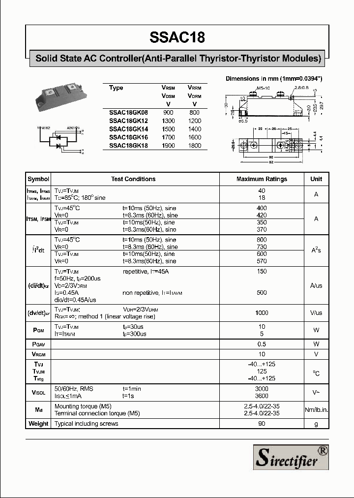 SSAC18GK18_666564.PDF Datasheet