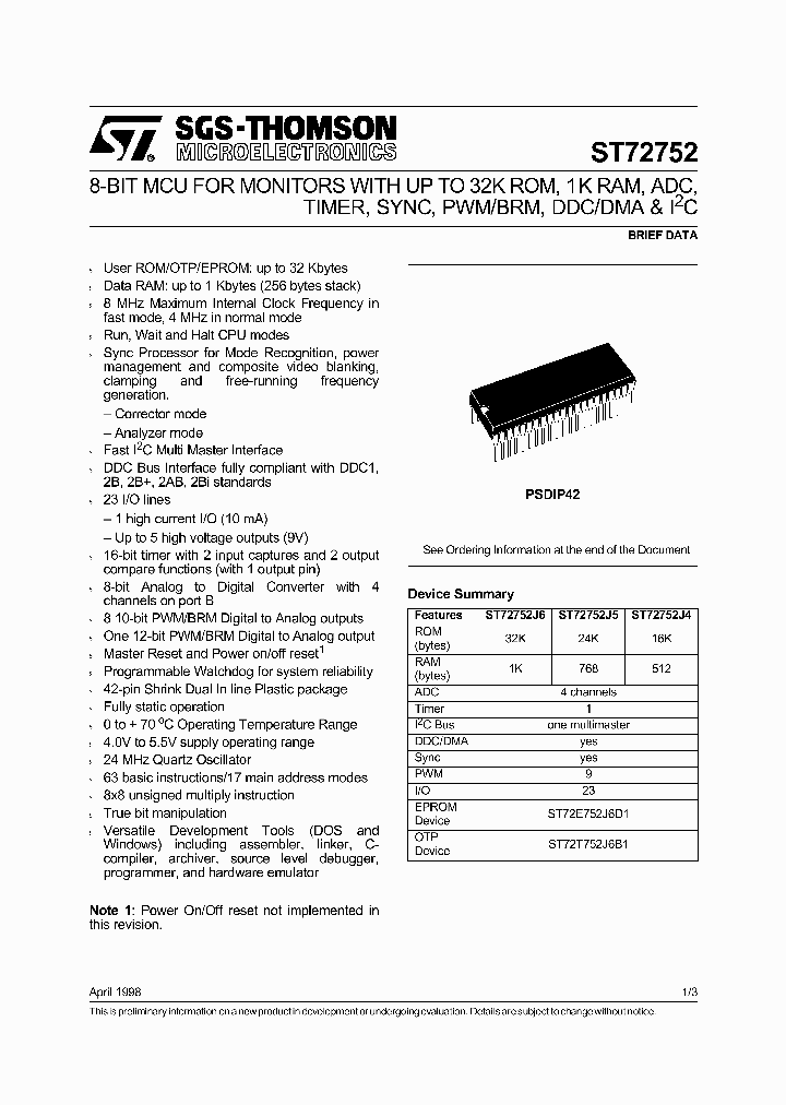 ST72T752J6B1_43706.PDF Datasheet