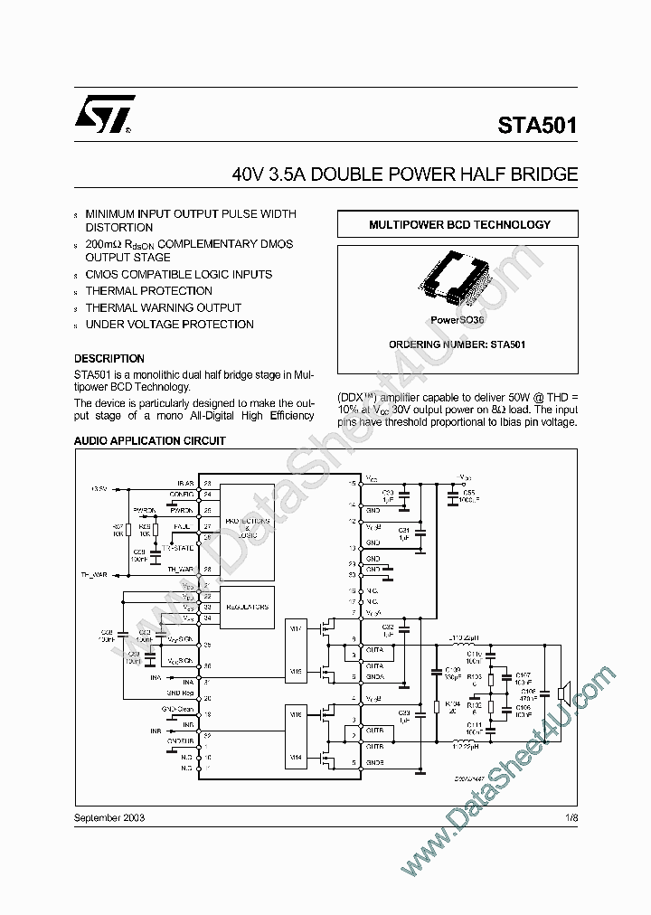 STA501_713808.PDF Datasheet