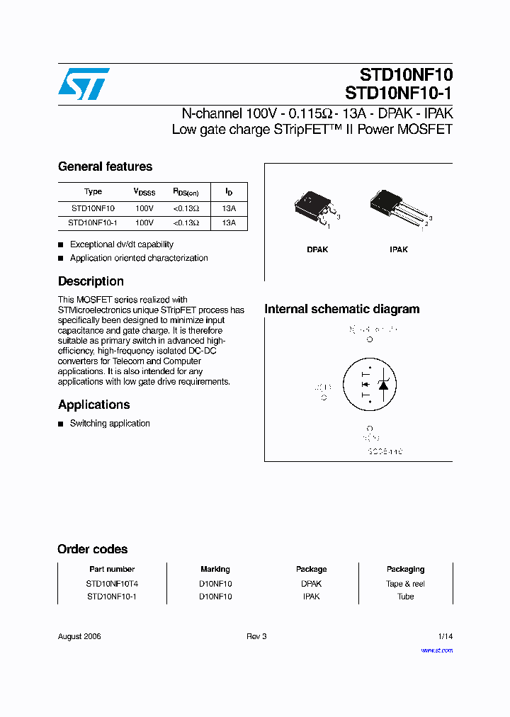 STD10NF10-1_580038.PDF Datasheet