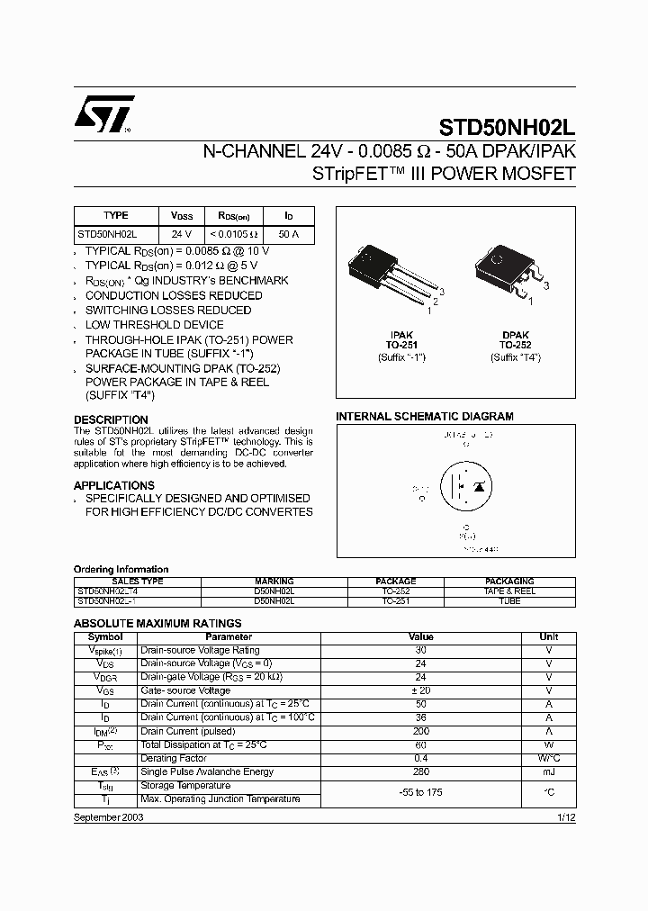 STD50NH02L_672738.PDF Datasheet