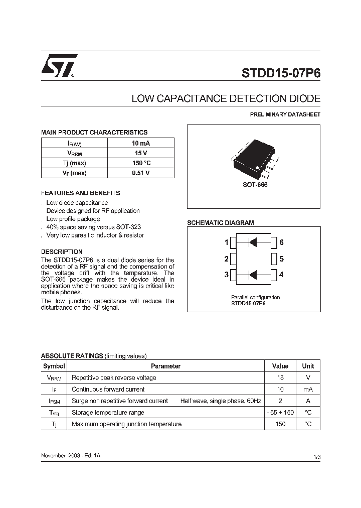 STDD15-07P6_686978.PDF Datasheet