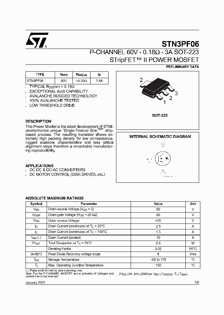 STN3PF06_571119.PDF Datasheet