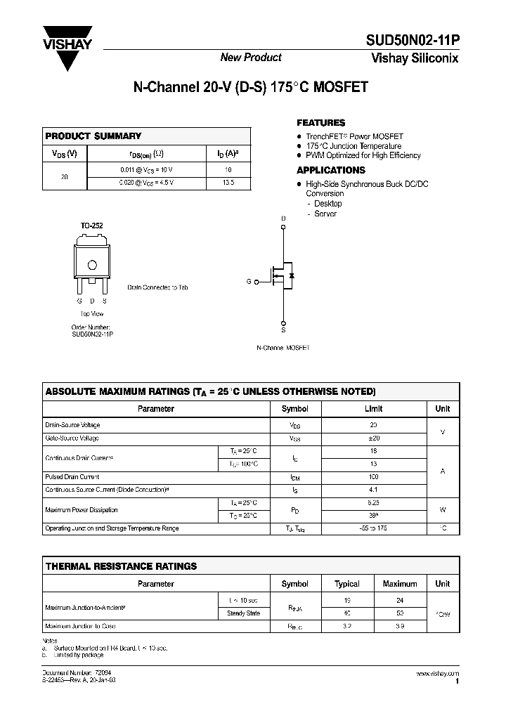 SUD50N02-11P_666242.PDF Datasheet