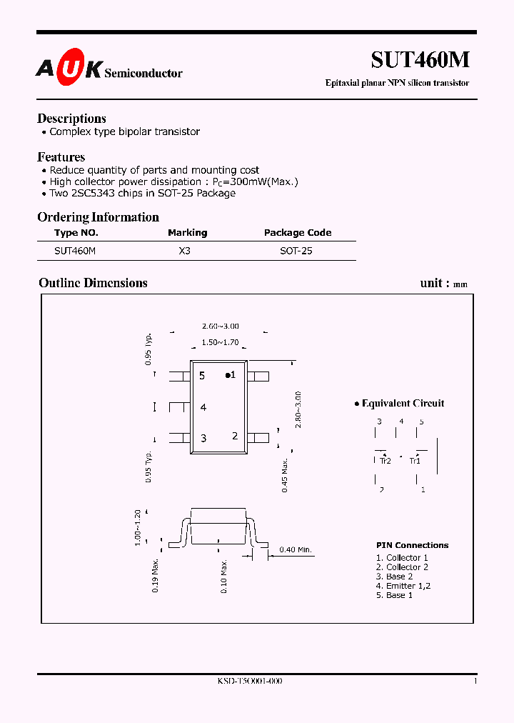 SUT460M_638434.PDF Datasheet