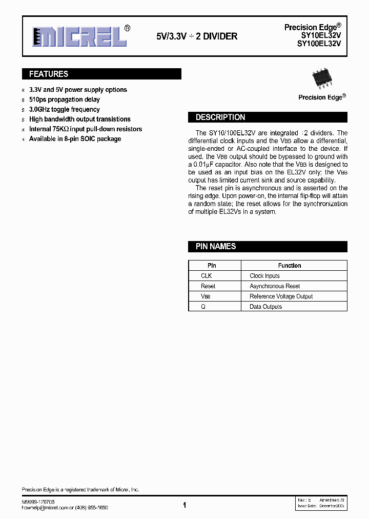 SY10EL33LZGTR_760368.PDF Datasheet