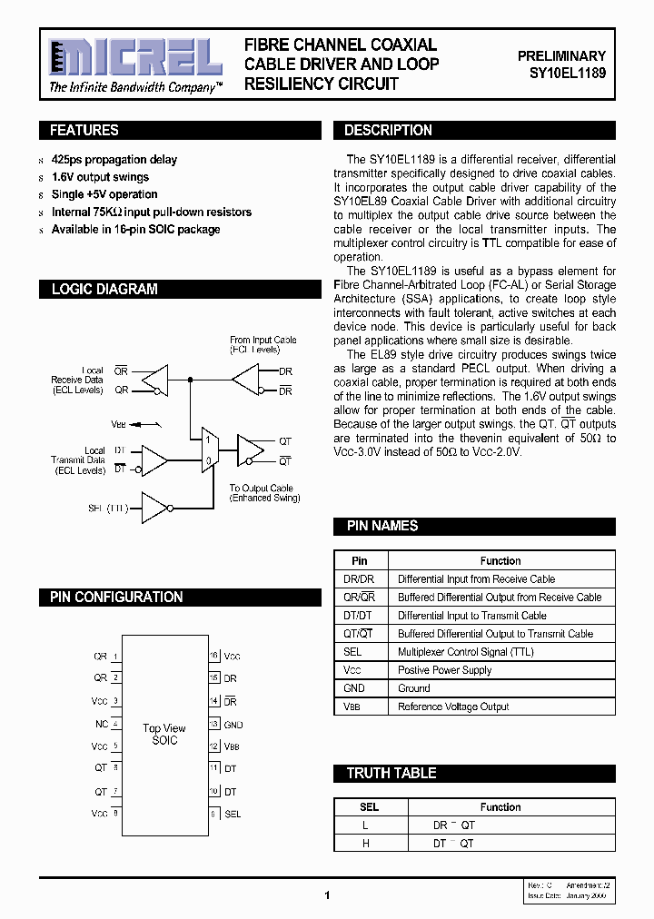 SY10EL1189ZCTR_757873.PDF Datasheet