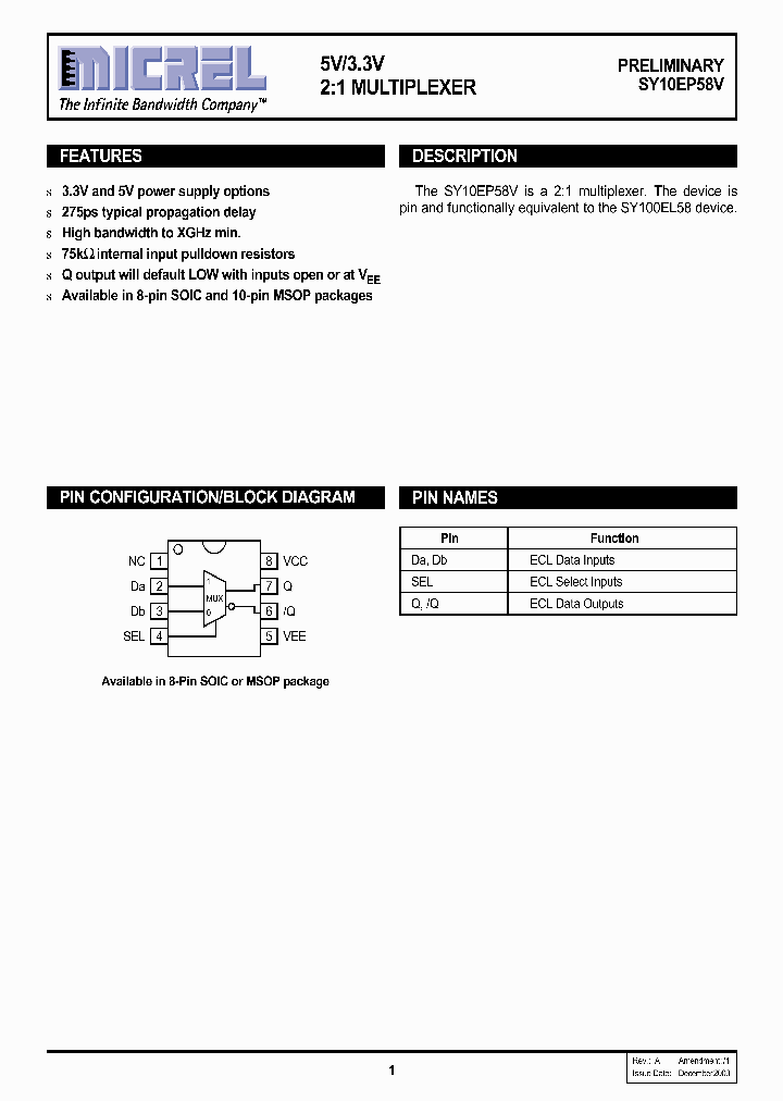 SY10EP58V_102378.PDF Datasheet