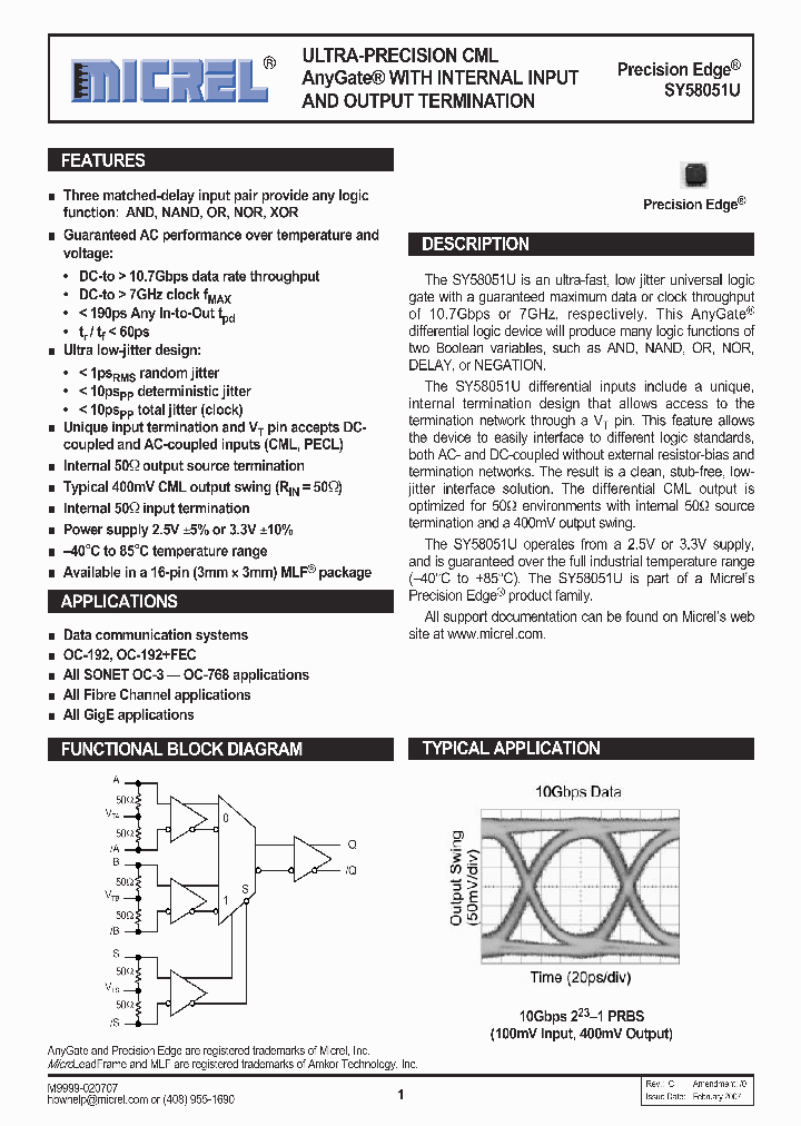 SY58051UMGTR_755499.PDF Datasheet