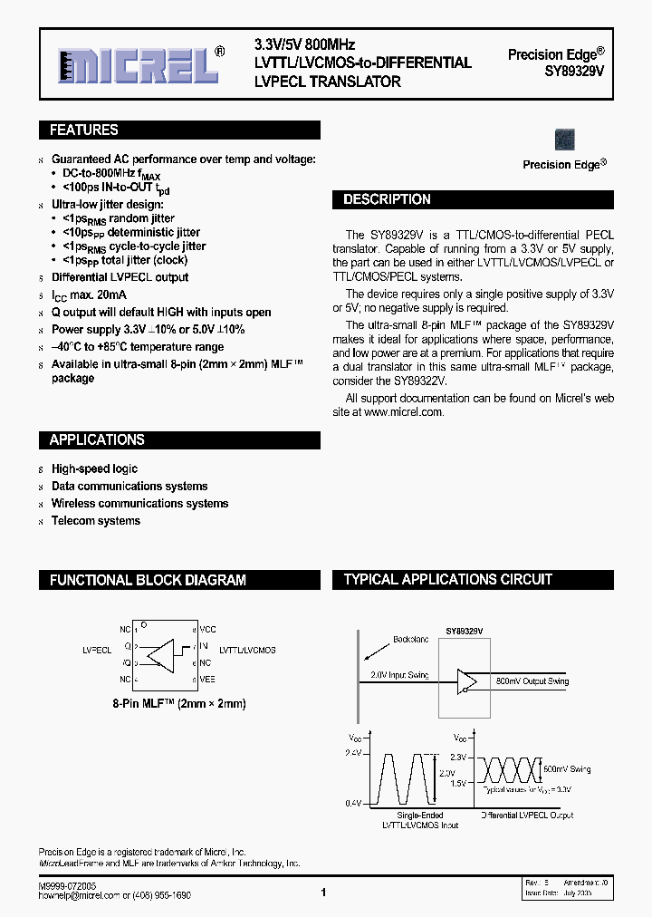 SY89329VMITR_687674.PDF Datasheet