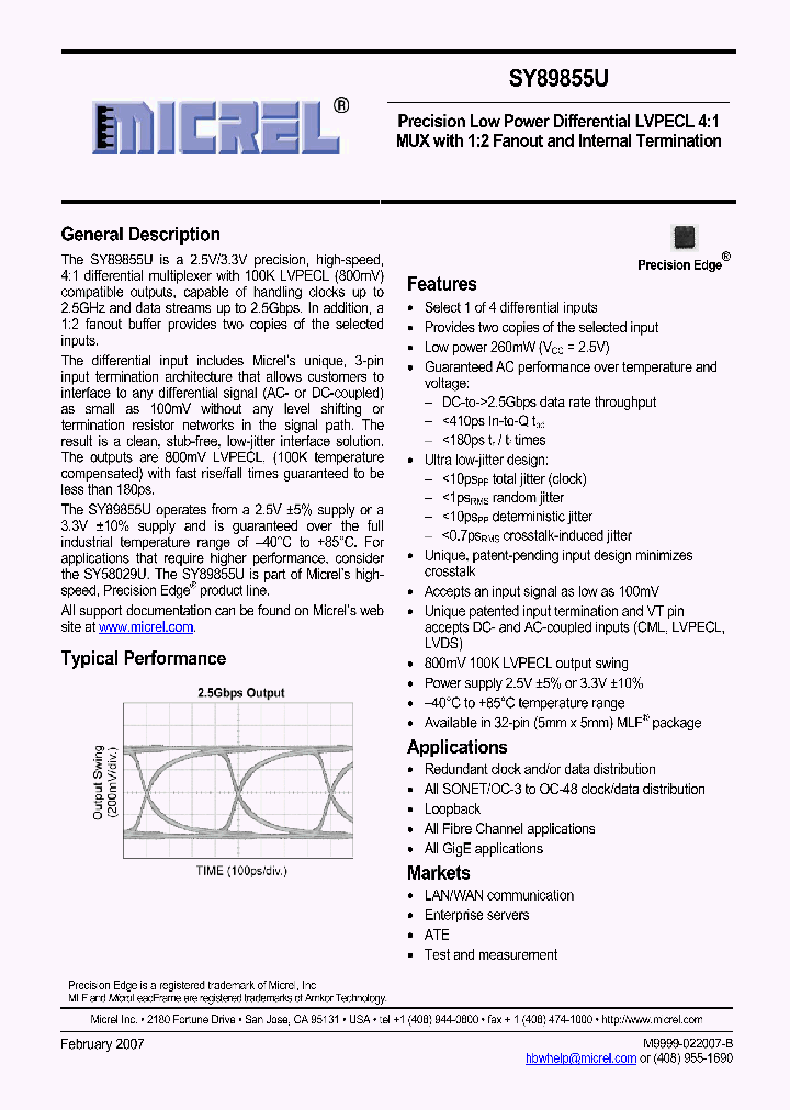 SY89855UMGTR_746649.PDF Datasheet