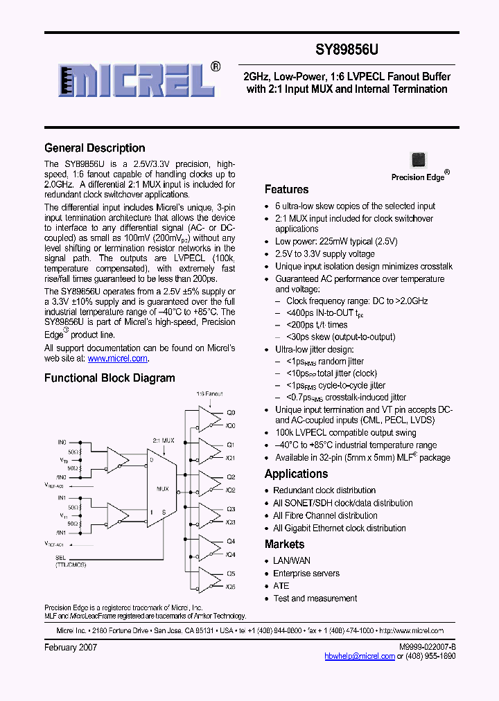 SY89856UMG_746633.PDF Datasheet