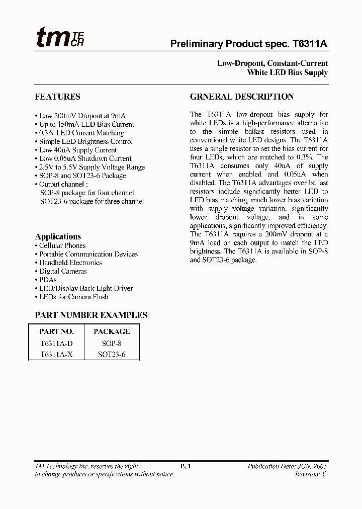 T6311A_766942.PDF Datasheet