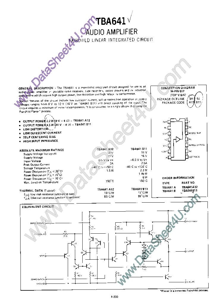 TBA641_674581.PDF Datasheet