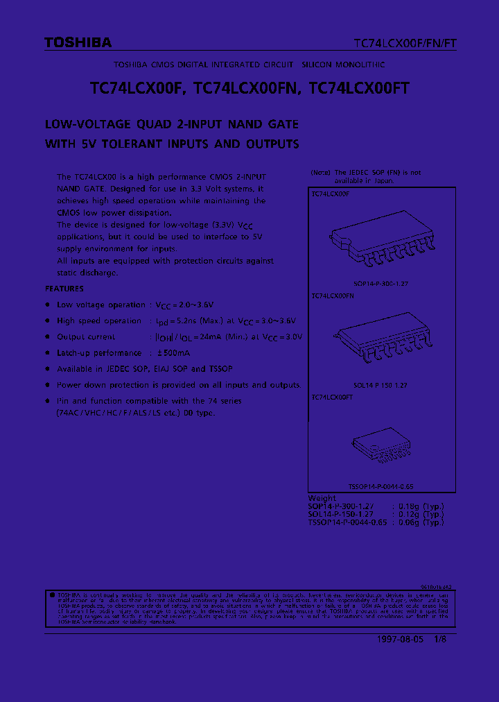 TC74LCX00FT_785405.PDF Datasheet
