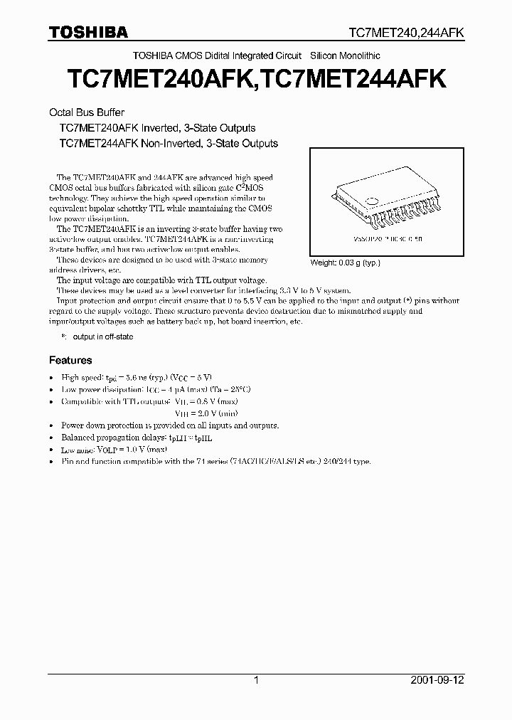 TC7MET240AFK_764757.PDF Datasheet