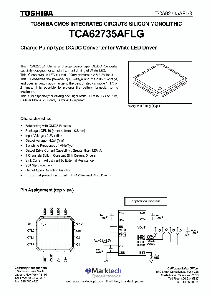 TCA62735AFLG_642458.PDF Datasheet