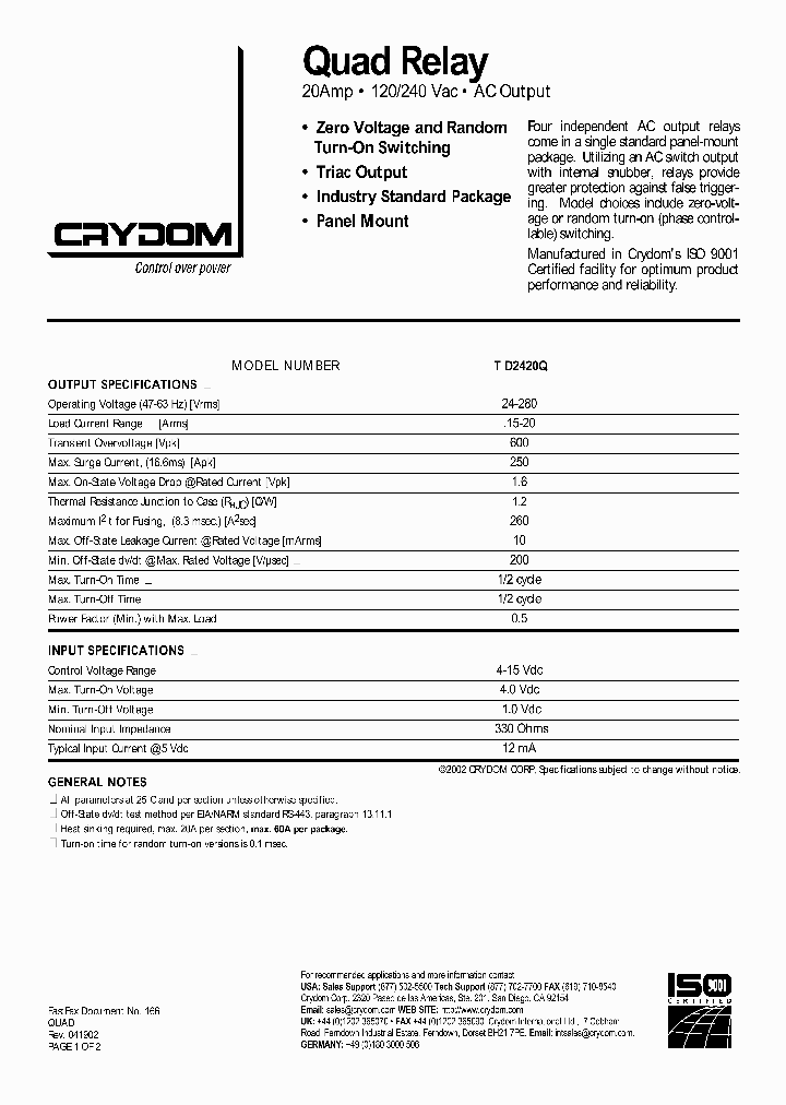 TD2420Q_657536.PDF Datasheet