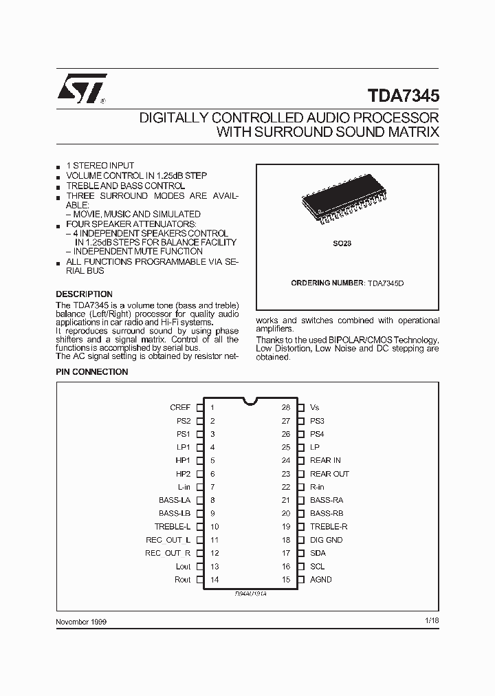 TDA7345D_568720.PDF Datasheet